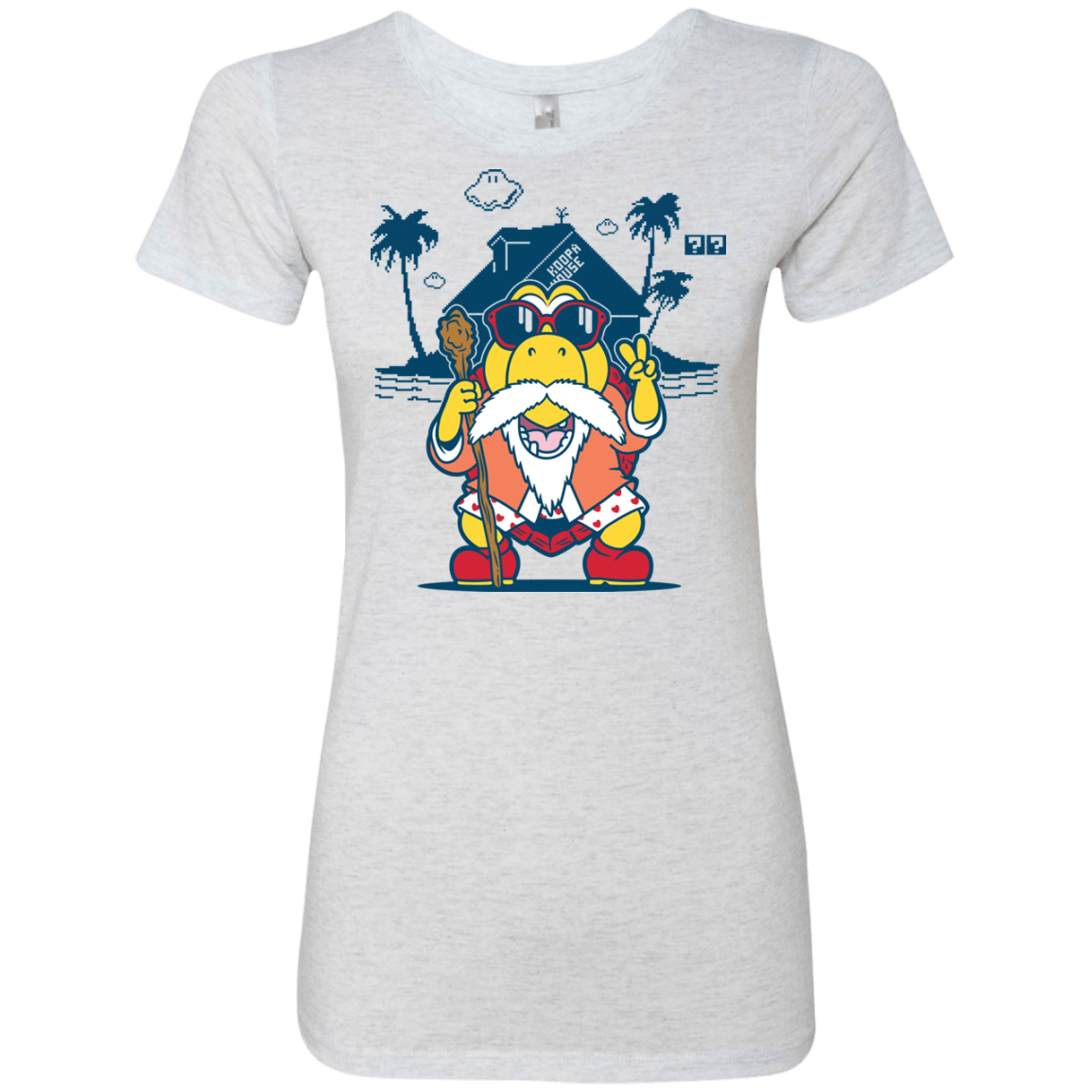 TURTLE HERMIT Women's Triblend T-Shirt