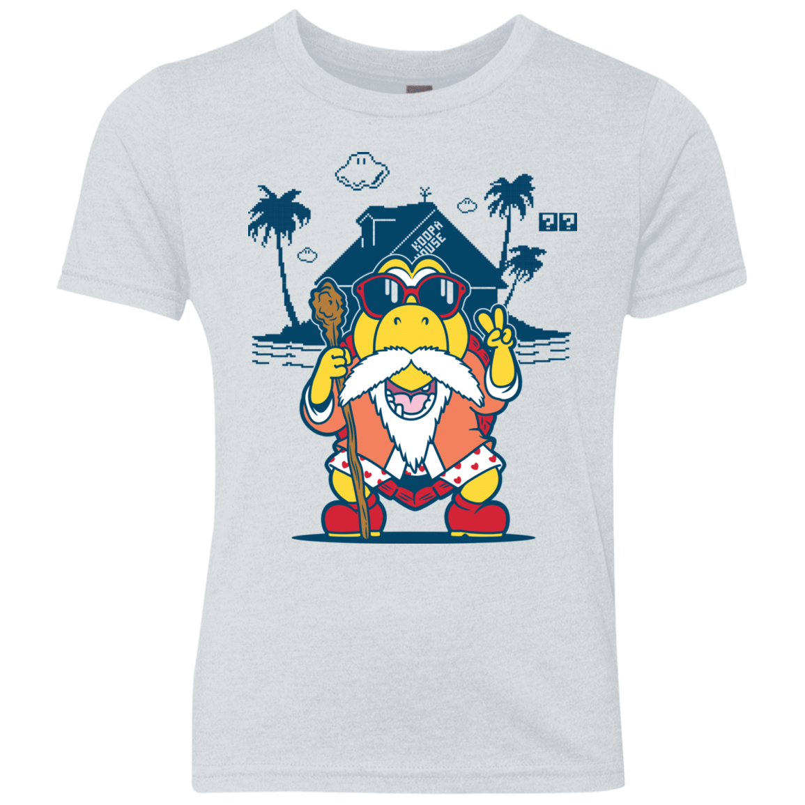 TURTLE HERMIT Youth Triblend T-Shirt