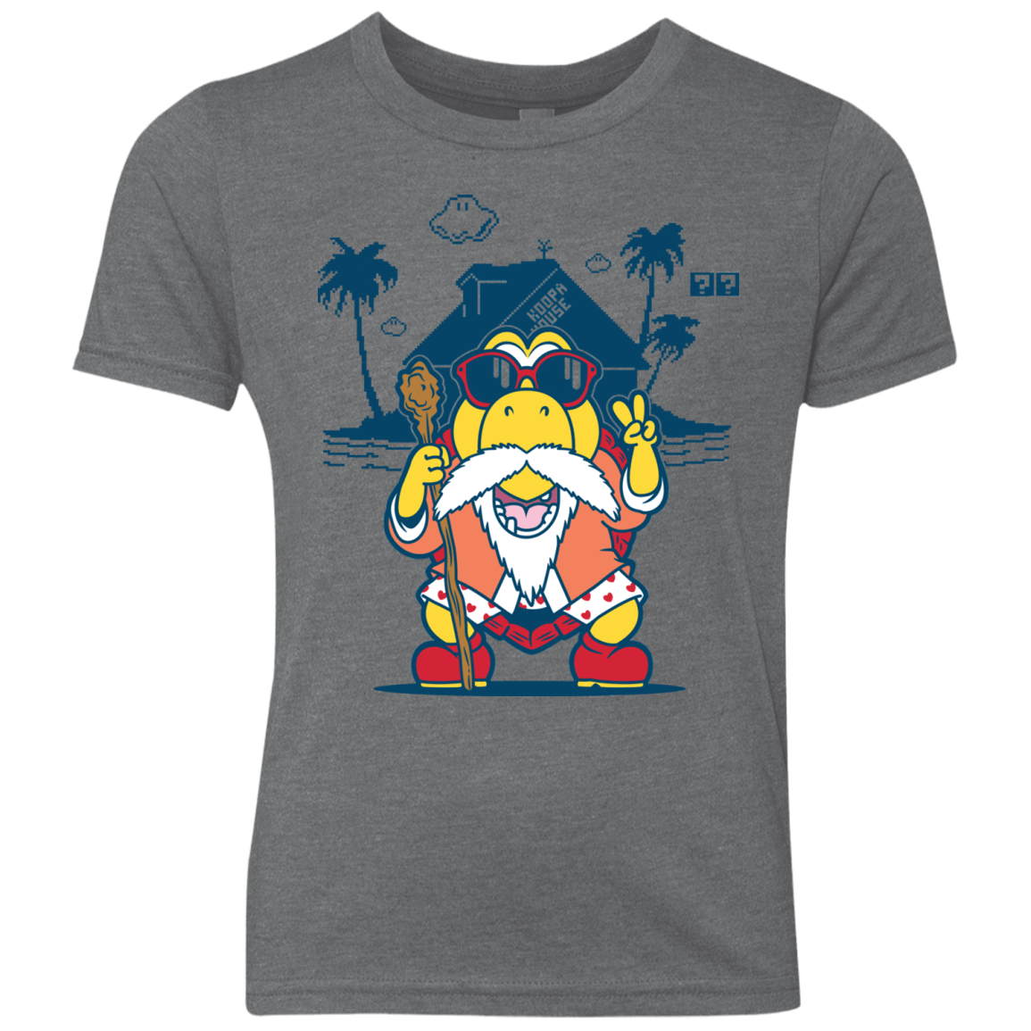 TURTLE HERMIT Youth Triblend T-Shirt