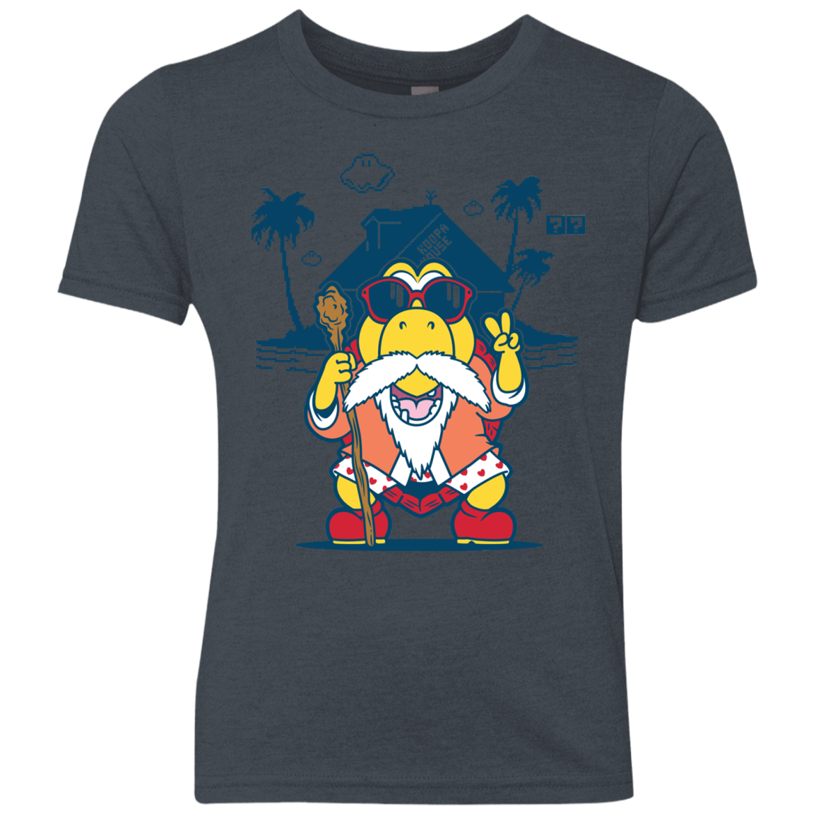 TURTLE HERMIT Youth Triblend T-Shirt