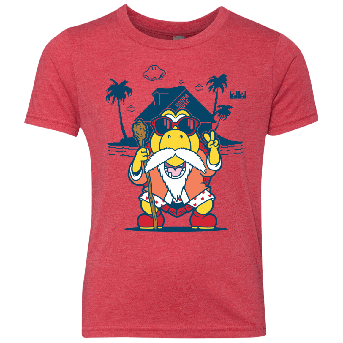 TURTLE HERMIT Youth Triblend T-Shirt