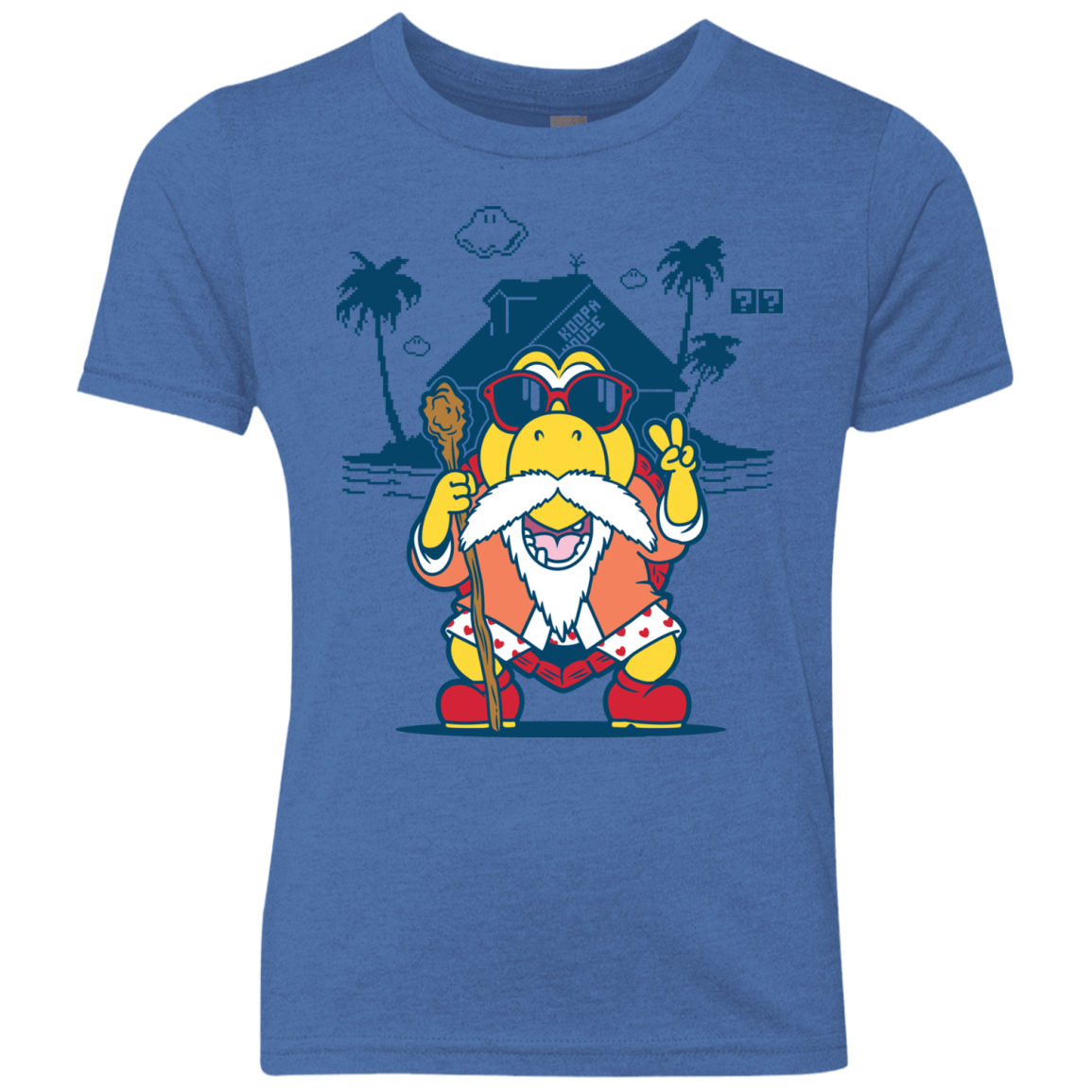 TURTLE HERMIT Youth Triblend T-Shirt