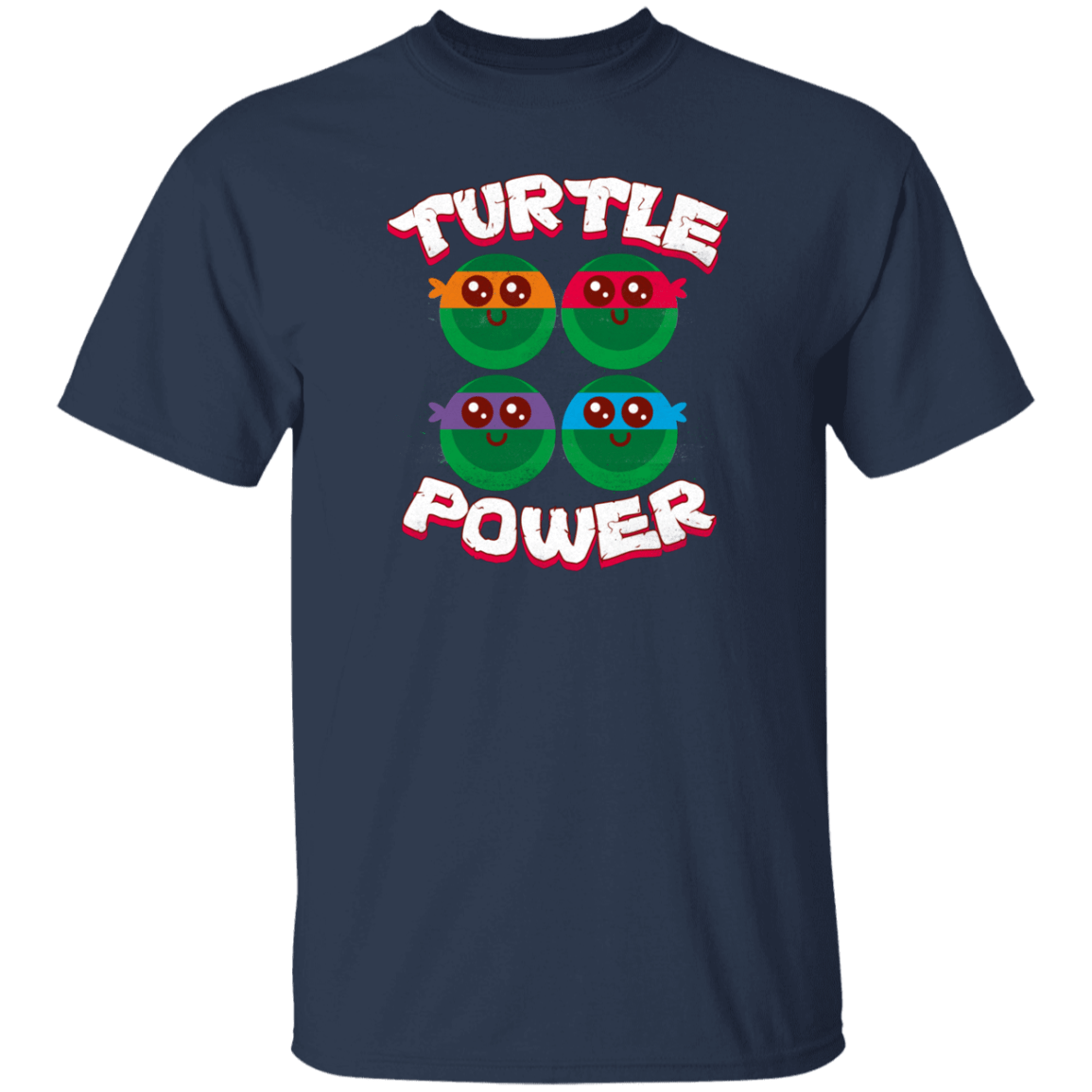 T-Shirts Navy / YXS turtle_power ar_rocketman Youth T-Shirt