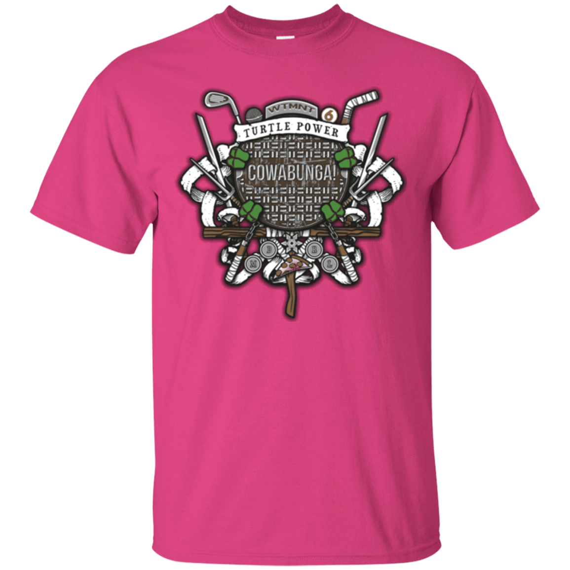 T-Shirts Heliconia / Small Turtle Power! T-Shirt