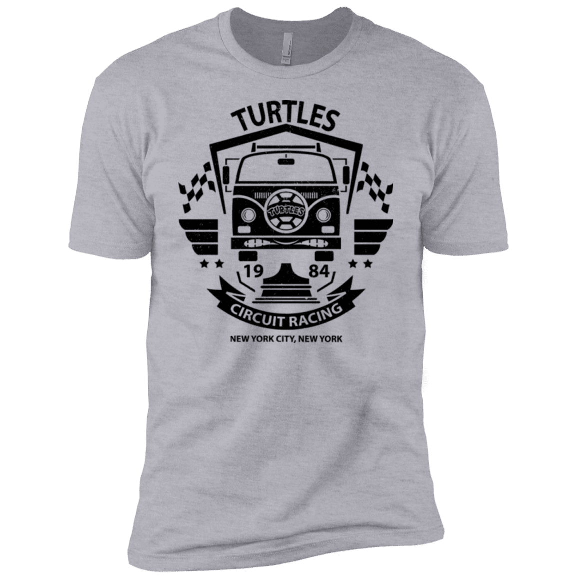 T-Shirts Heather Grey / YXS Turtles Circuit Boys Premium T-Shirt