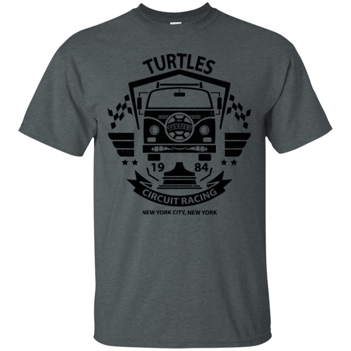 T-Shirts Dark Heather / Small Turtles Circuit T-Shirt