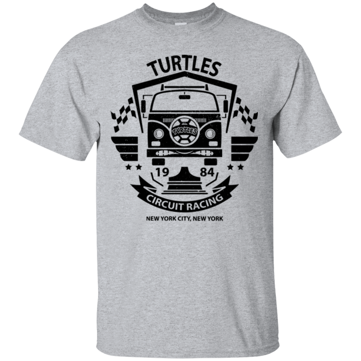 T-Shirts Sport Grey / Small Turtles Circuit T-Shirt