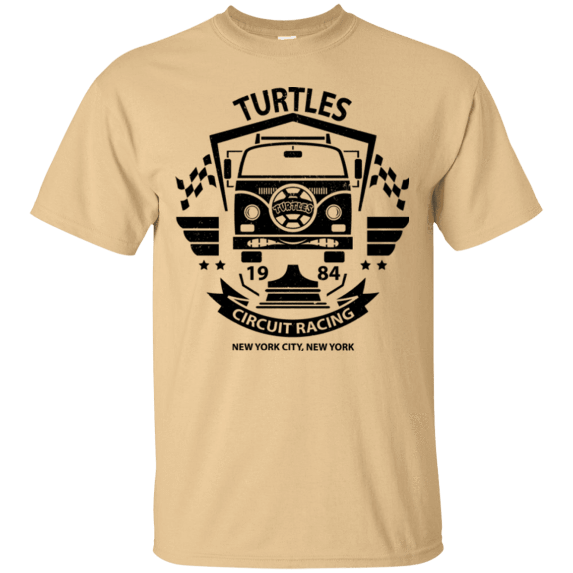 T-Shirts Vegas Gold / Small Turtles Circuit T-Shirt