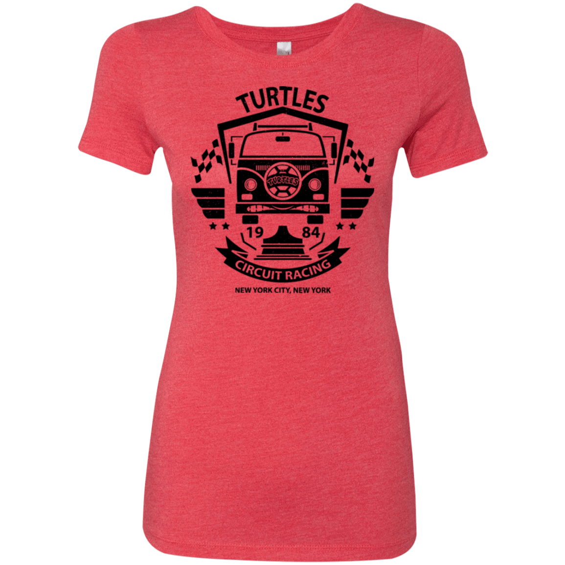 T-Shirts Vintage Red / Small Turtles Circuit Women's Triblend T-Shirt