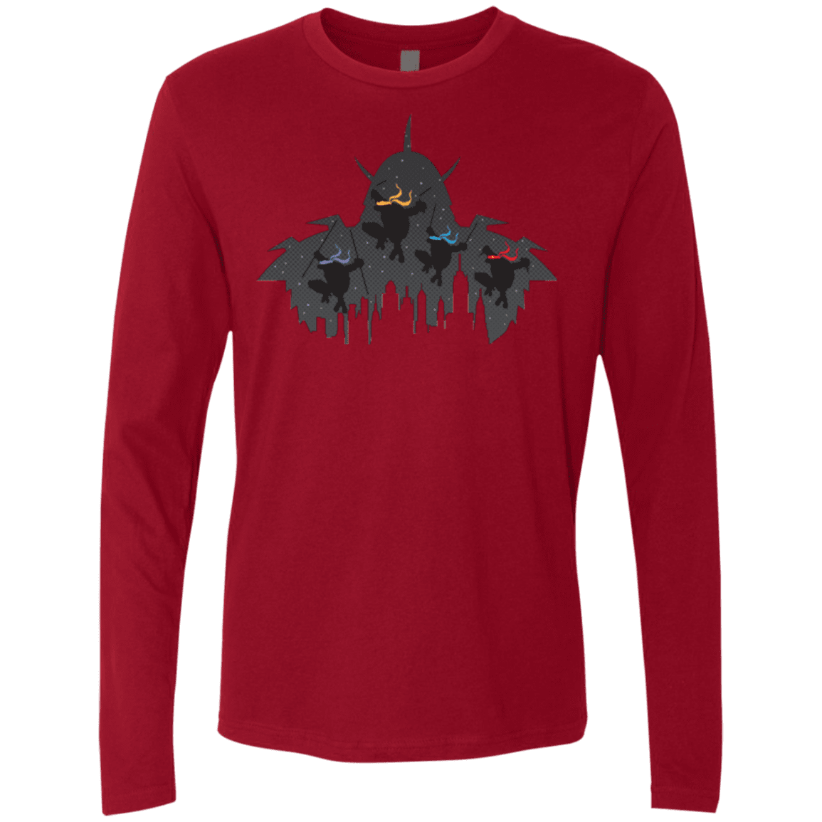 T-Shirts Cardinal / Small Turtles Men's Premium Long Sleeve