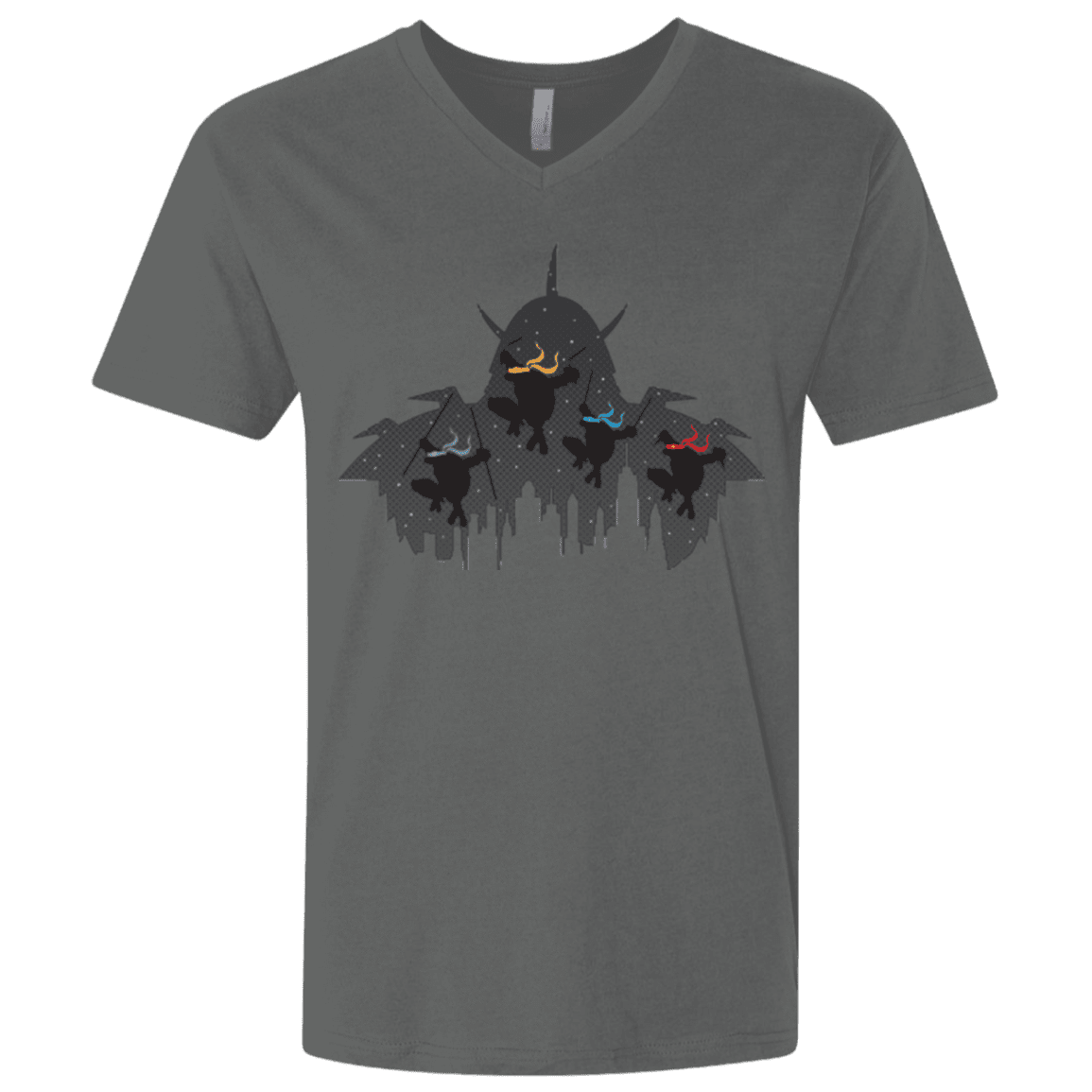 T-Shirts Heavy Metal / X-Small Turtles Men's Premium V-Neck