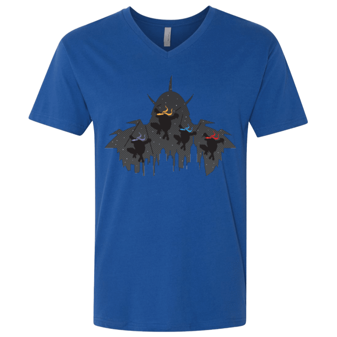 T-Shirts Royal / X-Small Turtles Men's Premium V-Neck