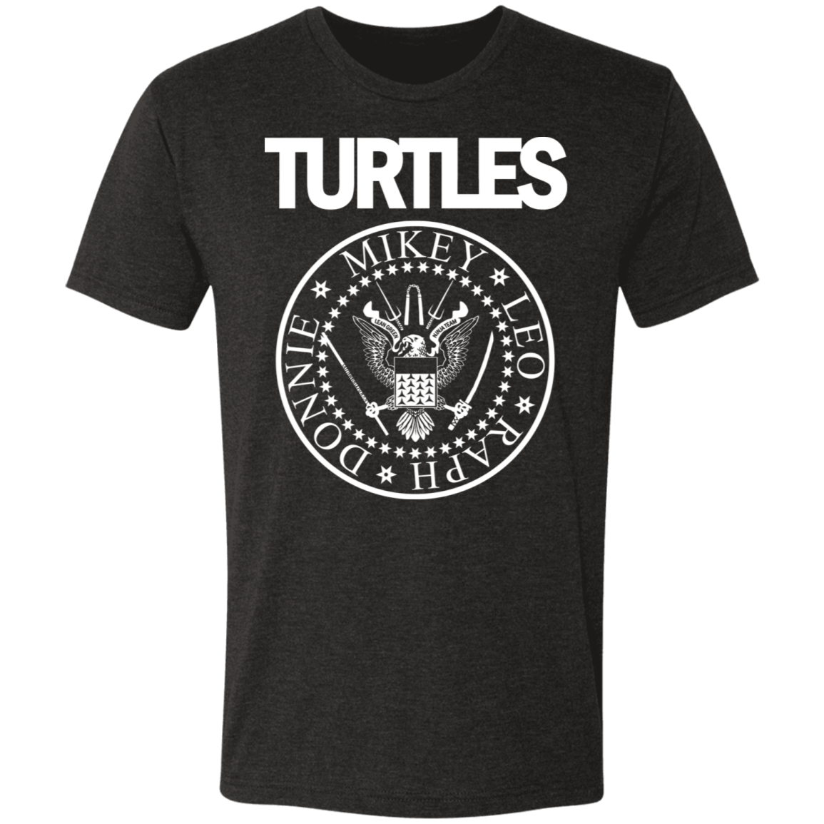 T-Shirts Vintage Black / S Turtles Men's Triblend T-Shirt