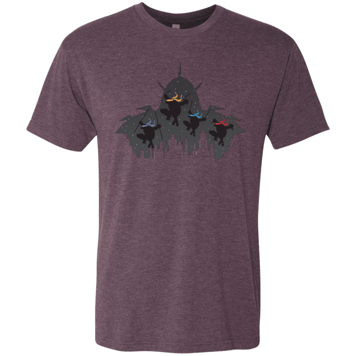 T-Shirts Vintage Purple / Small Turtles Men's Triblend T-Shirt