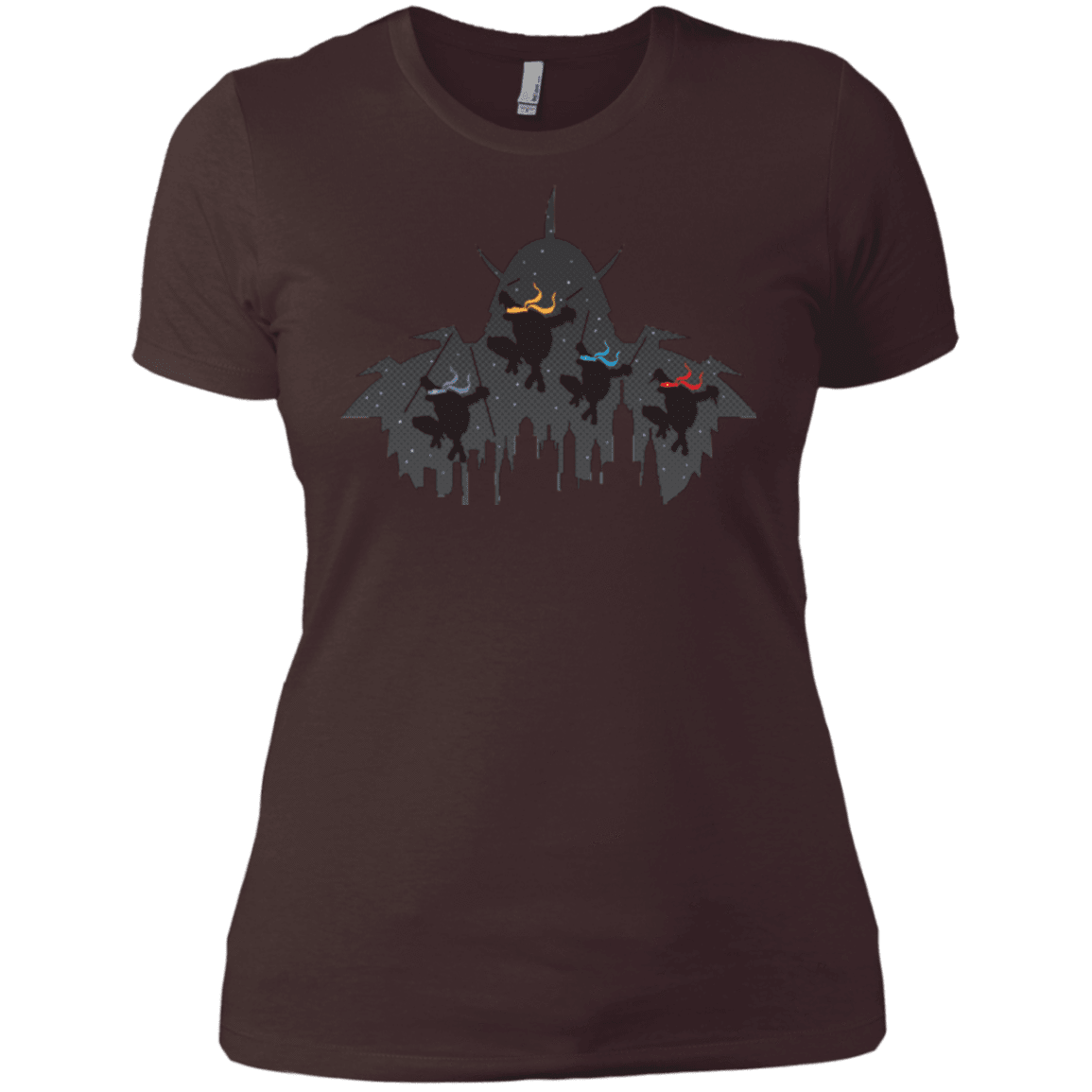 T-Shirts Dark Chocolate / X-Small Turtles Women's Premium T-Shirt