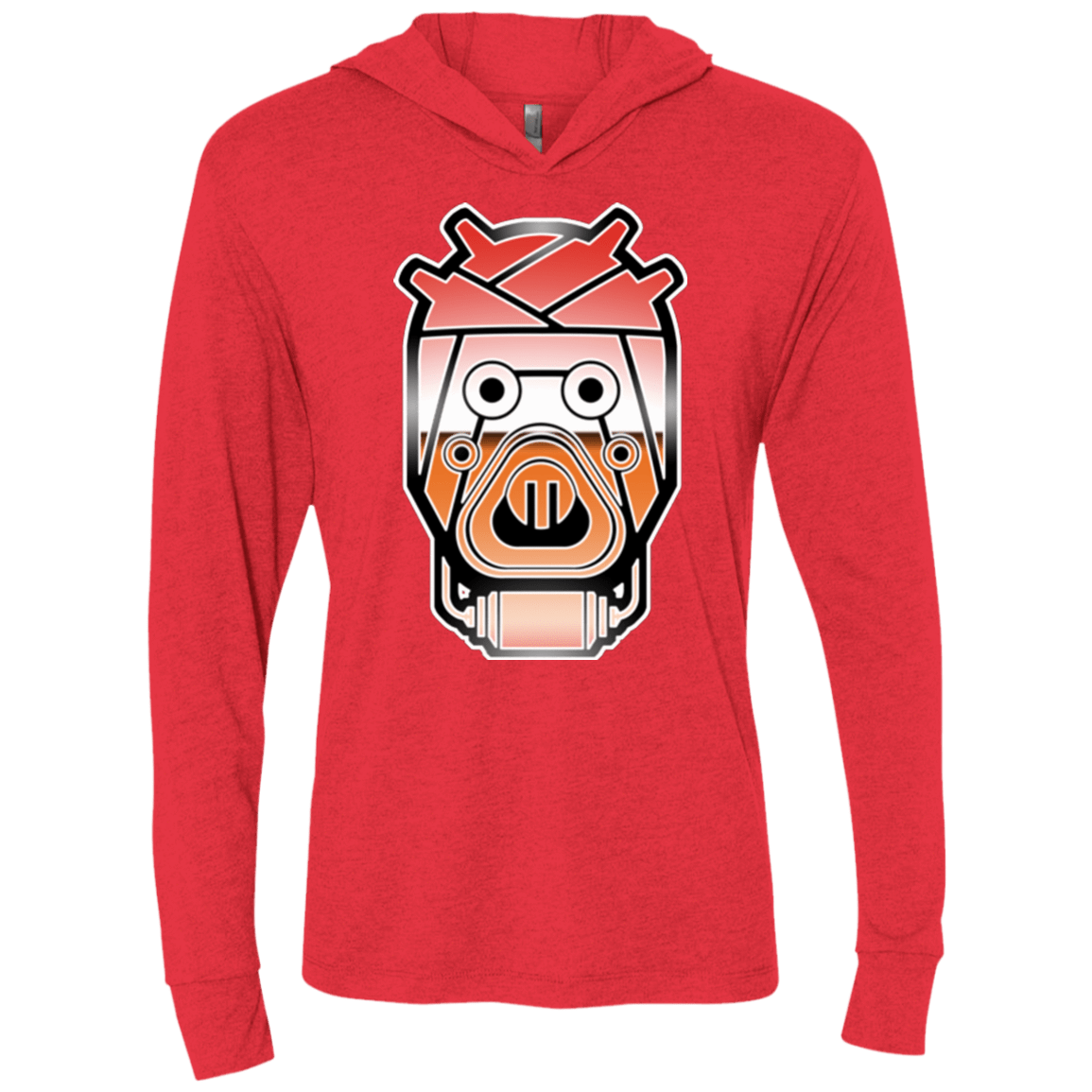 T-Shirts Vintage Red / X-Small Tusken Triblend Long Sleeve Hoodie Tee