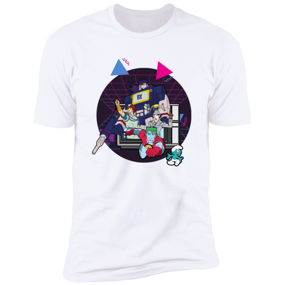 T-Shirts White / S TV Toons 1 Men's Premium T-Shirt