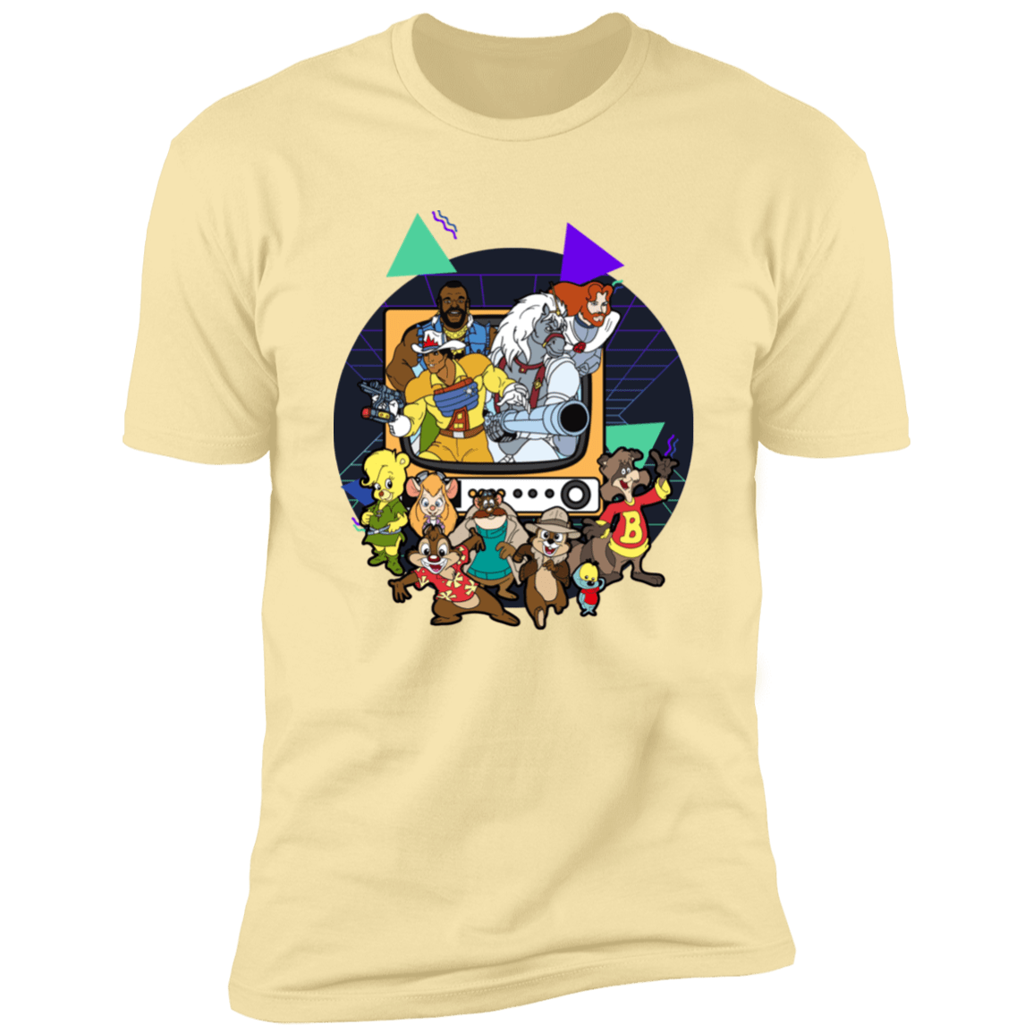 T-Shirts Banana Cream / S TV Toons 2 Men's Premium T-Shirt