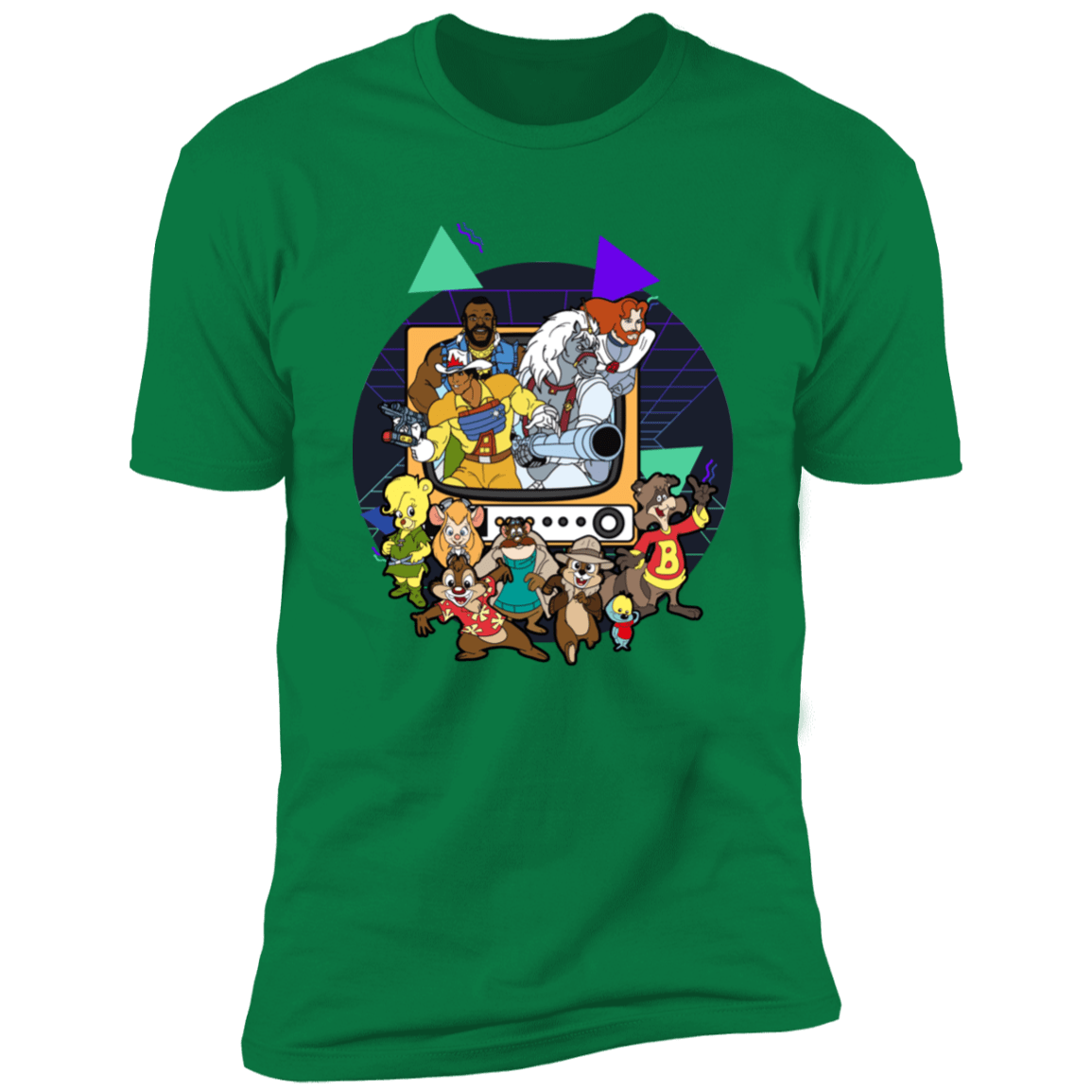 T-Shirts Kelly Green / S TV Toons 2 Men's Premium T-Shirt