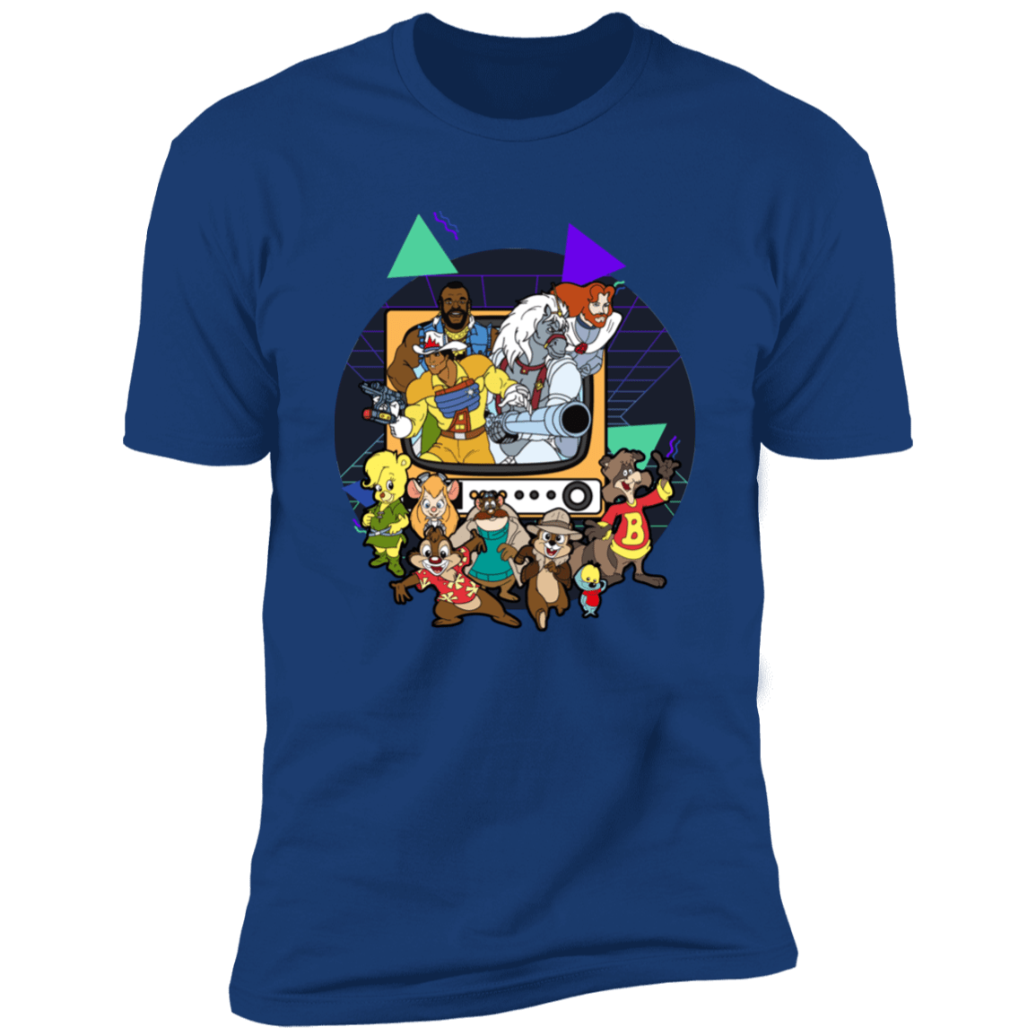 T-Shirts Royal / S TV Toons 2 Men's Premium T-Shirt