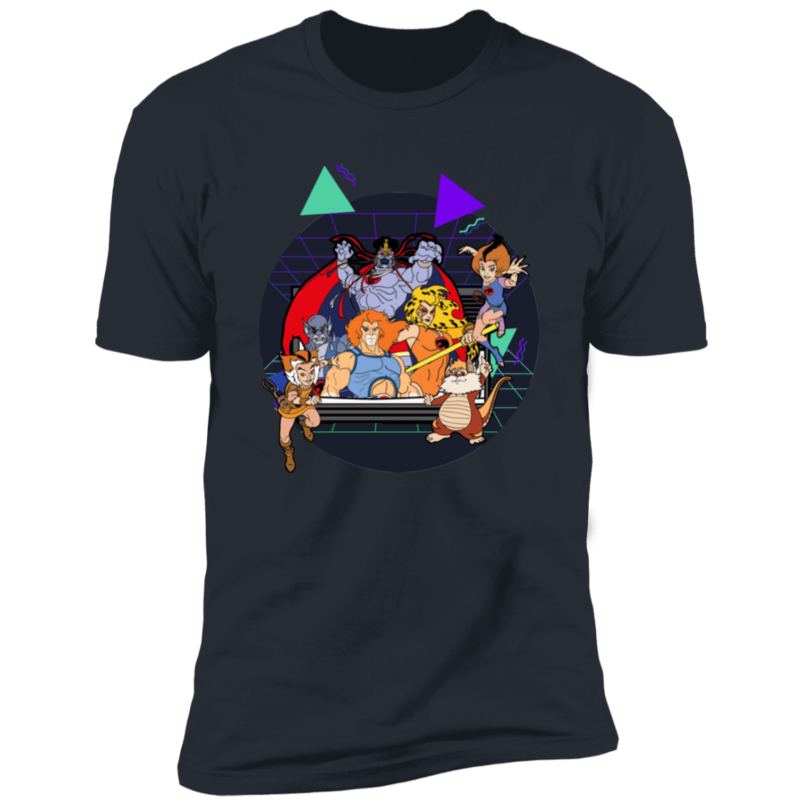 T-Shirts Indigo / S TV Toons 4 Men's Premium T-Shirt