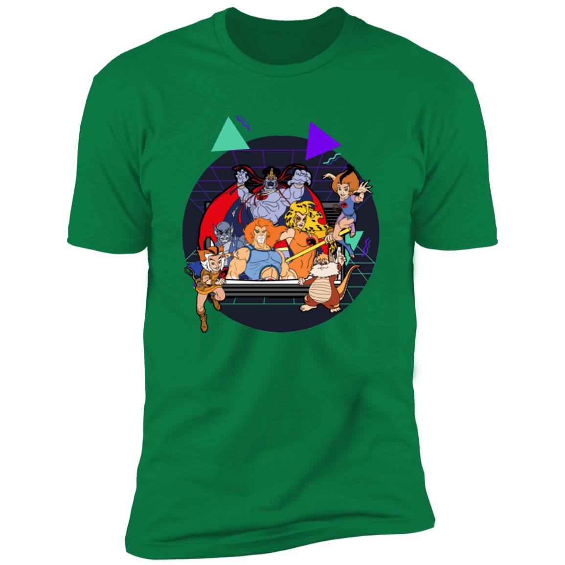 T-Shirts Kelly Green / S TV Toons 4 Men's Premium T-Shirt