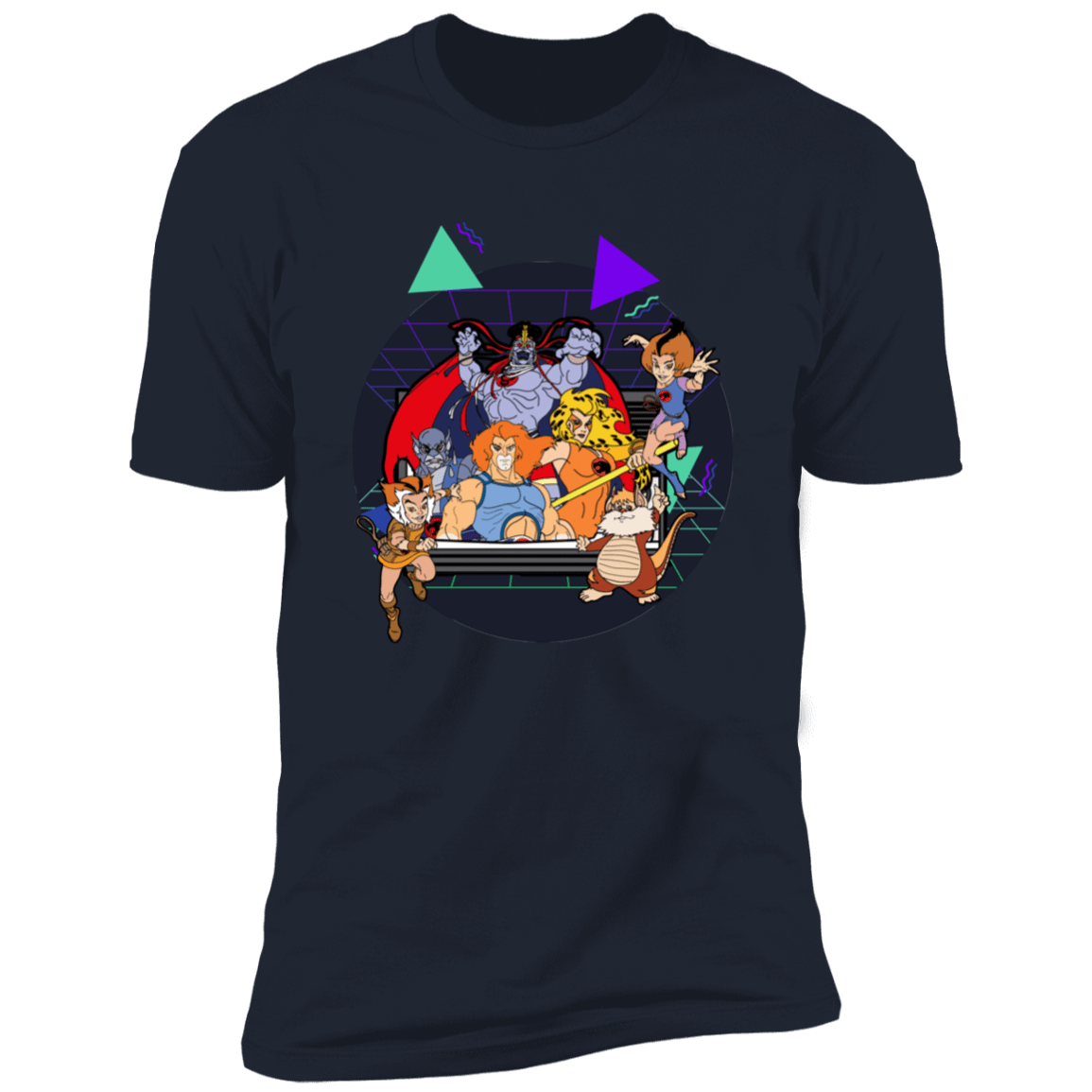 T-Shirts Midnight Navy / S TV Toons 4 Men's Premium T-Shirt