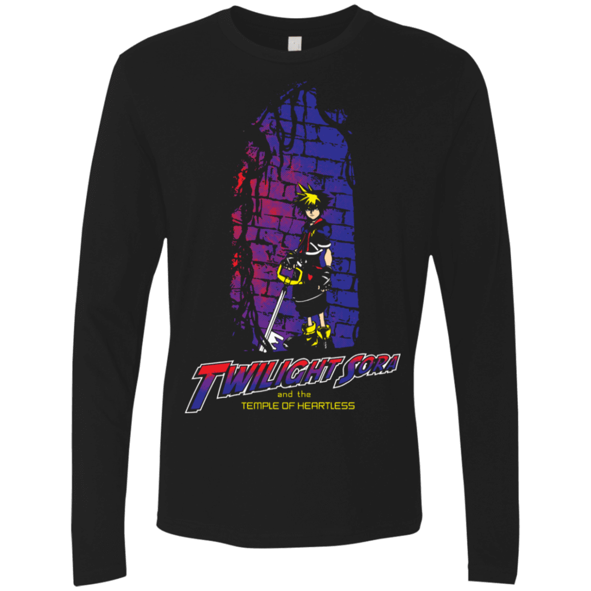 T-Shirts Black / S Twilight Sora Men's Premium Long Sleeve