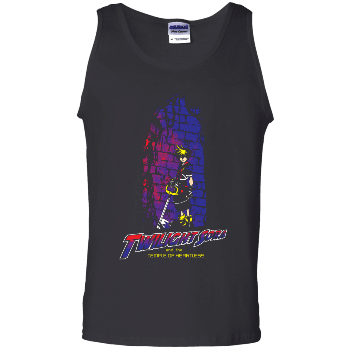 T-Shirts Black / S Twilight Sora Men's Tank Top