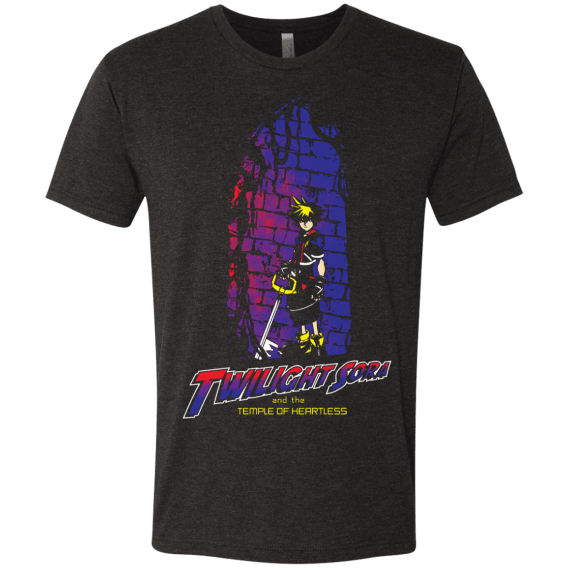 T-Shirts Vintage Black / S Twilight Sora Men's Triblend T-Shirt