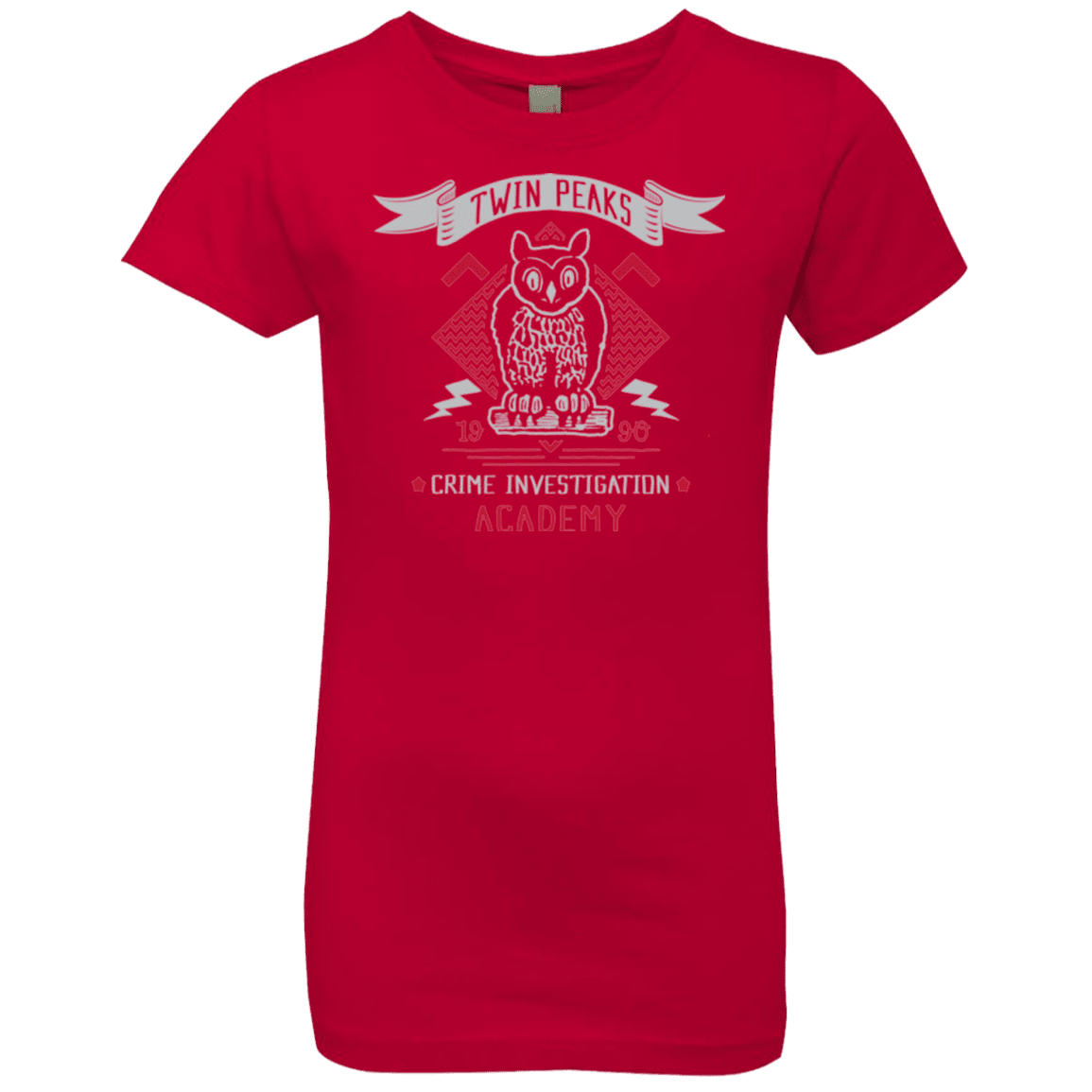 T-Shirts Red / YXS Twin Peaks Academy Girls Premium T-Shirt