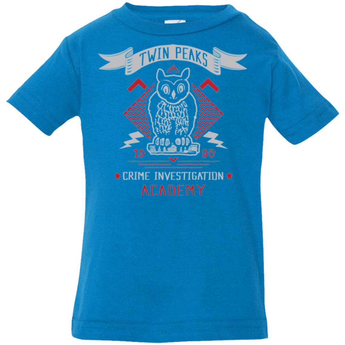 T-Shirts Cobalt / 6 Months Twin Peaks Academy Infant Premium T-Shirt