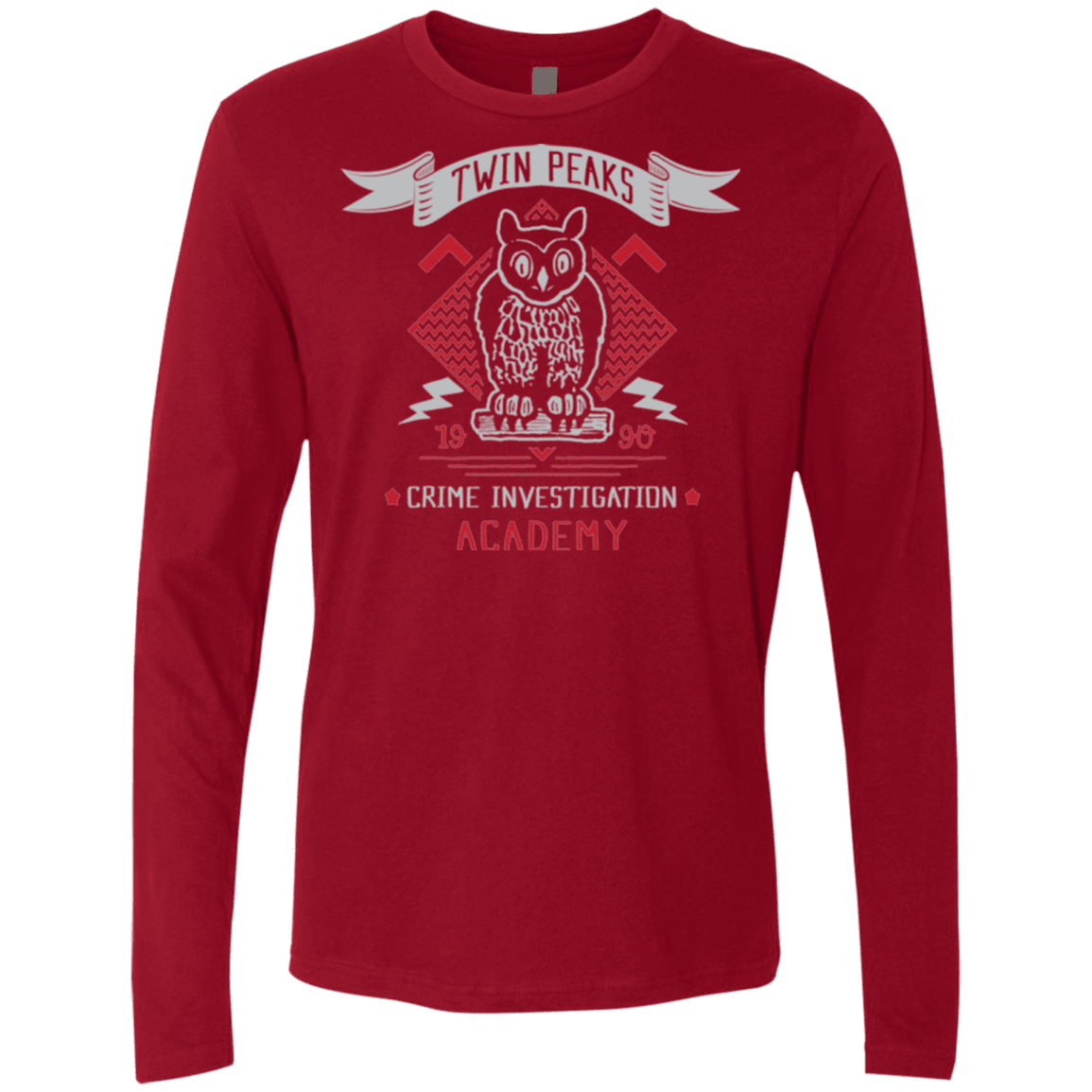 Twin Peaks Academy Men's Premium Long Sleeve