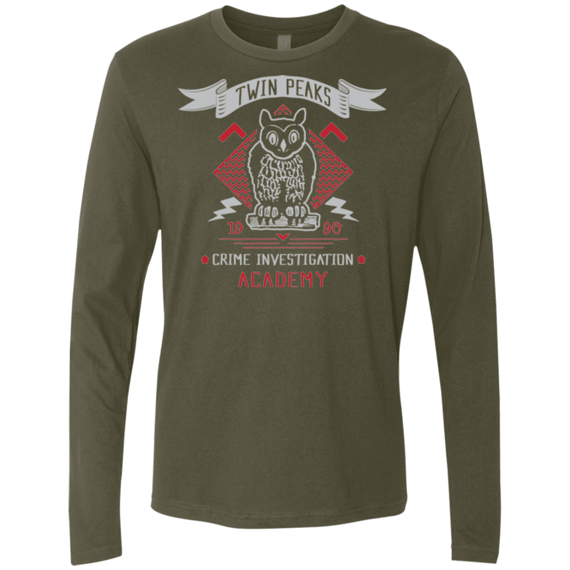 Twin Peaks Academy Men's Premium Long Sleeve