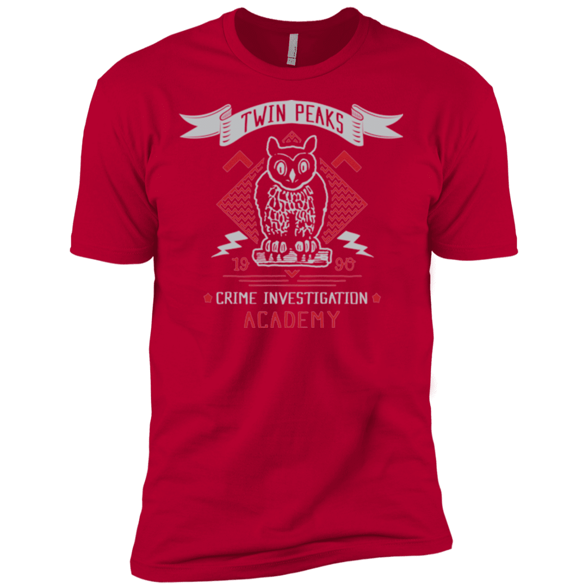 T-Shirts Red / X-Small Twin Peaks Academy Men's Premium T-Shirt