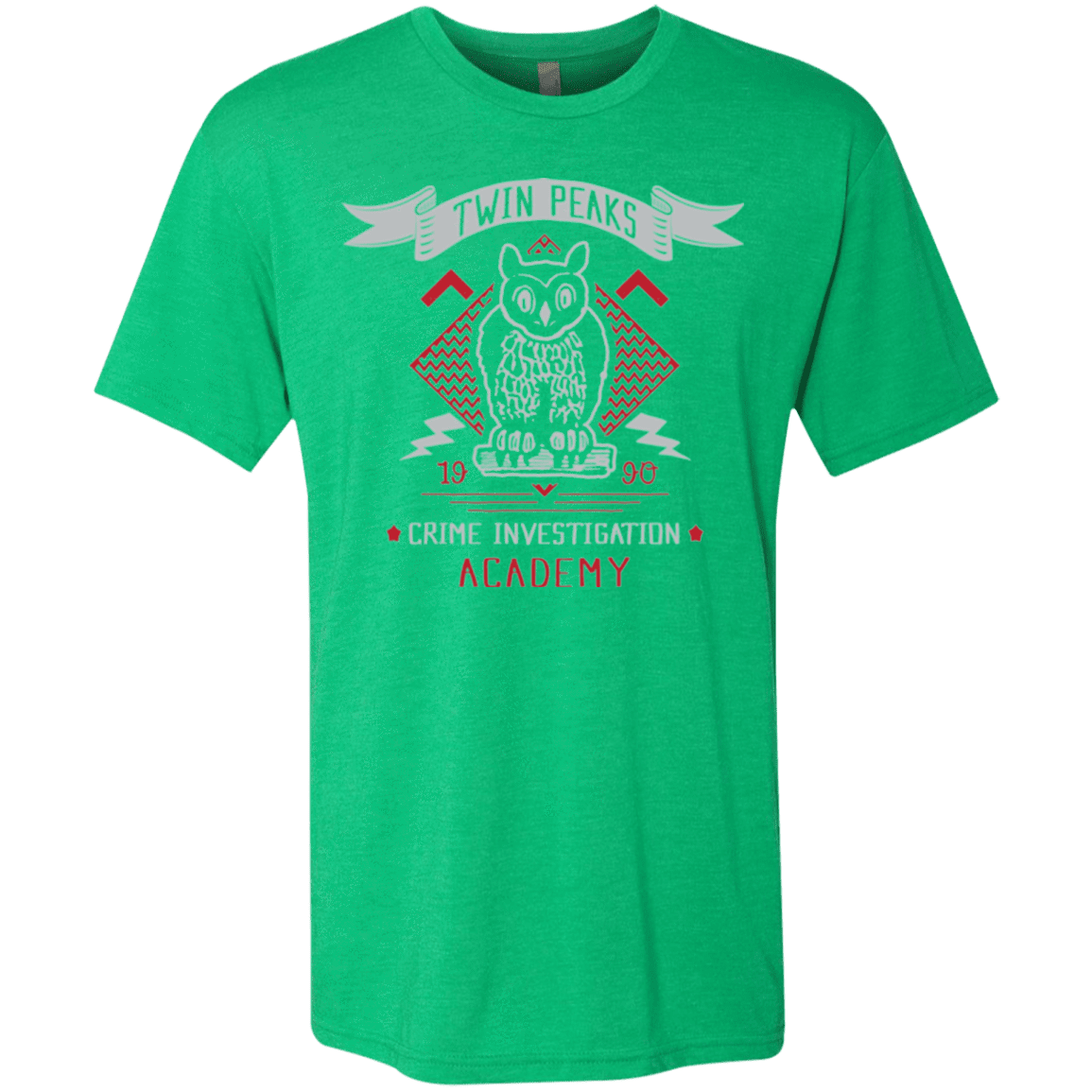 T-Shirts Envy / Small Twin Peaks Academy Men's Triblend T-Shirt