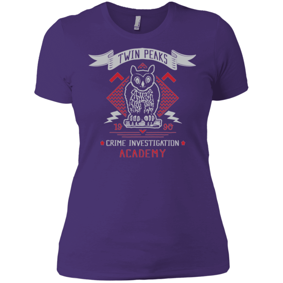 T-Shirts Purple / X-Small Twin Peaks Academy Women's Premium T-Shirt