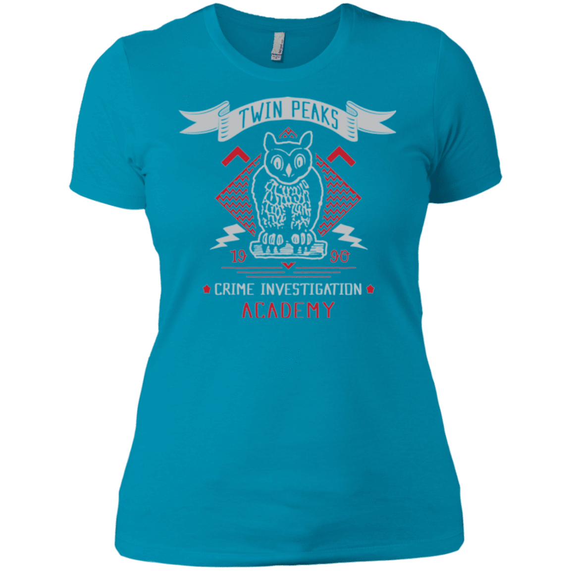 T-Shirts Turquoise / X-Small Twin Peaks Academy Women's Premium T-Shirt