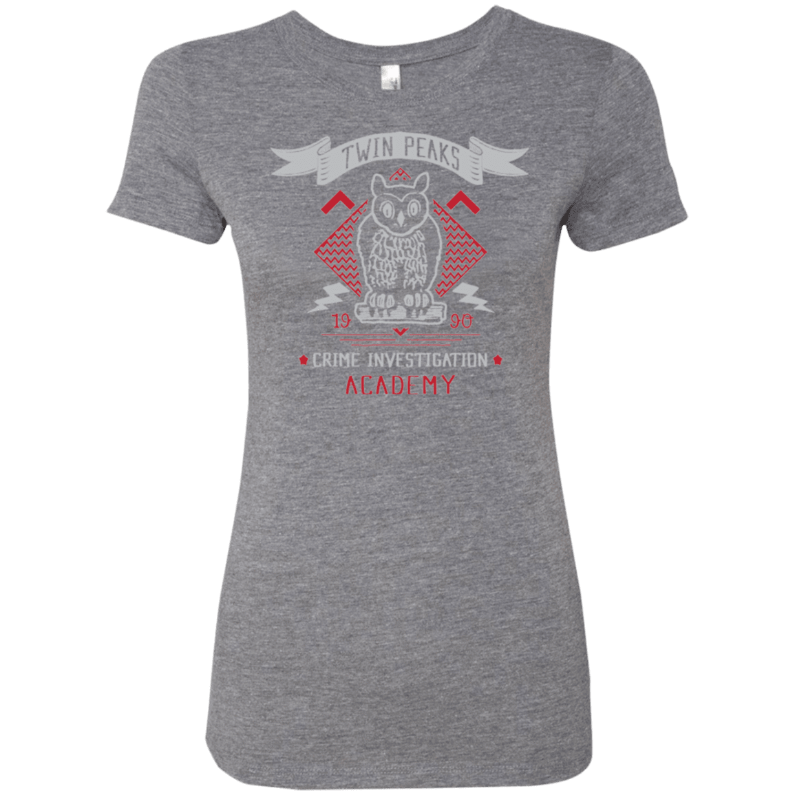 T-Shirts Premium Heather / Small Twin Peaks Academy Women's Triblend T-Shirt