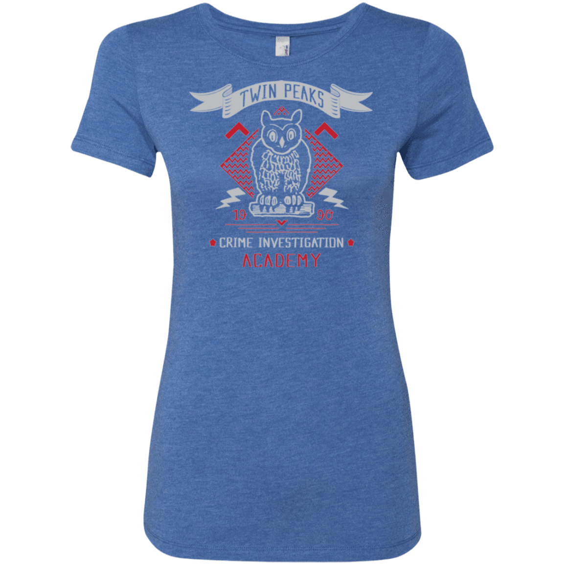 T-Shirts Vintage Royal / Small Twin Peaks Academy Women's Triblend T-Shirt