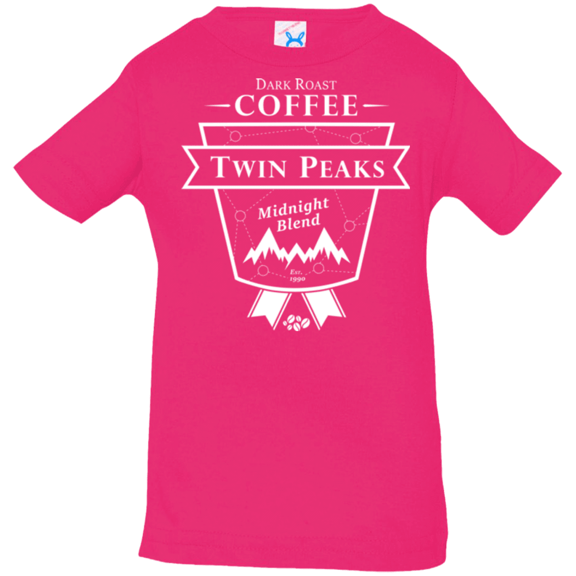 T-Shirts Hot Pink / 6 Months Twin Peaks Dark Roast Infant Premium T-Shirt