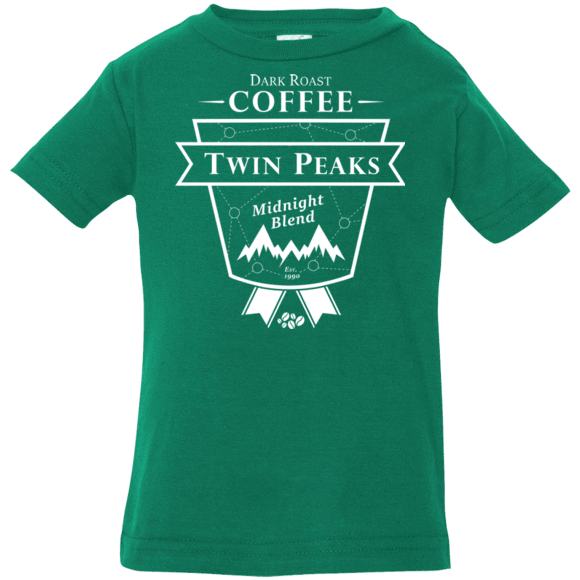 T-Shirts Kelly / 6 Months Twin Peaks Dark Roast Infant Premium T-Shirt