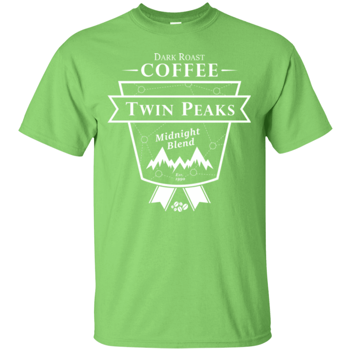 T-Shirts Lime / Small Twin Peaks Dark Roast T-Shirt