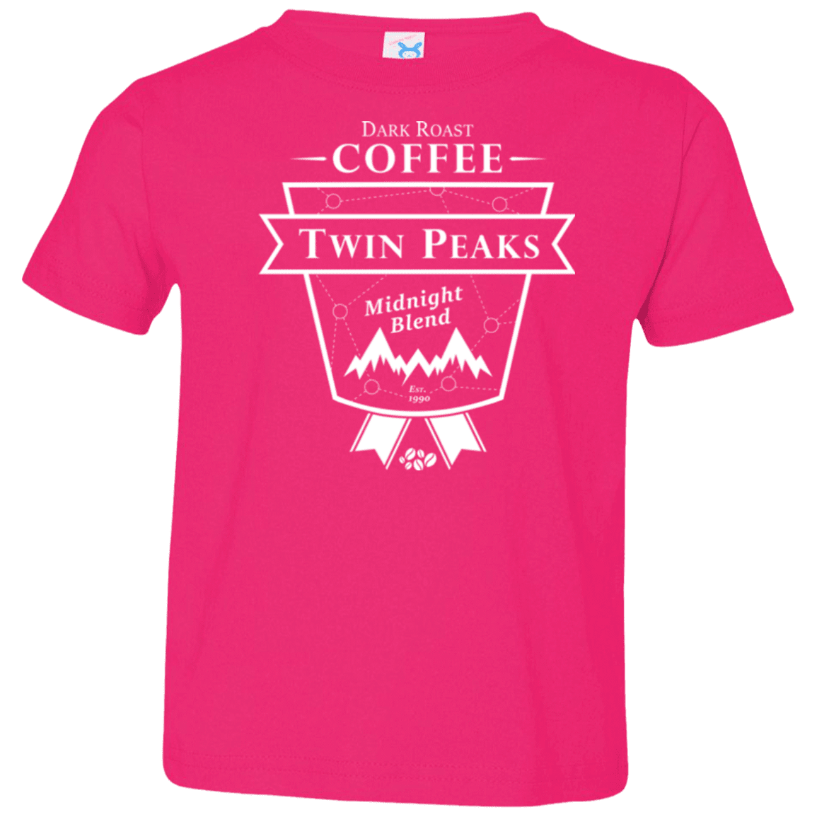 T-Shirts Hot Pink / 2T Twin Peaks Dark Roast Toddler Premium T-Shirt