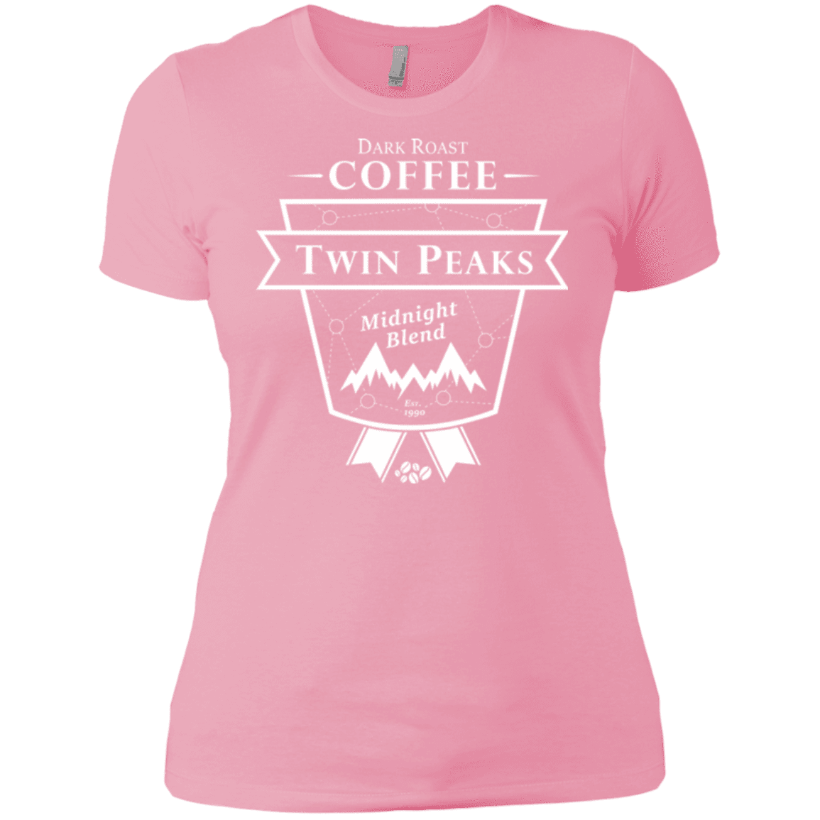 T-Shirts Light Pink / X-Small Twin Peaks Dark Roast Women's Premium T-Shirt