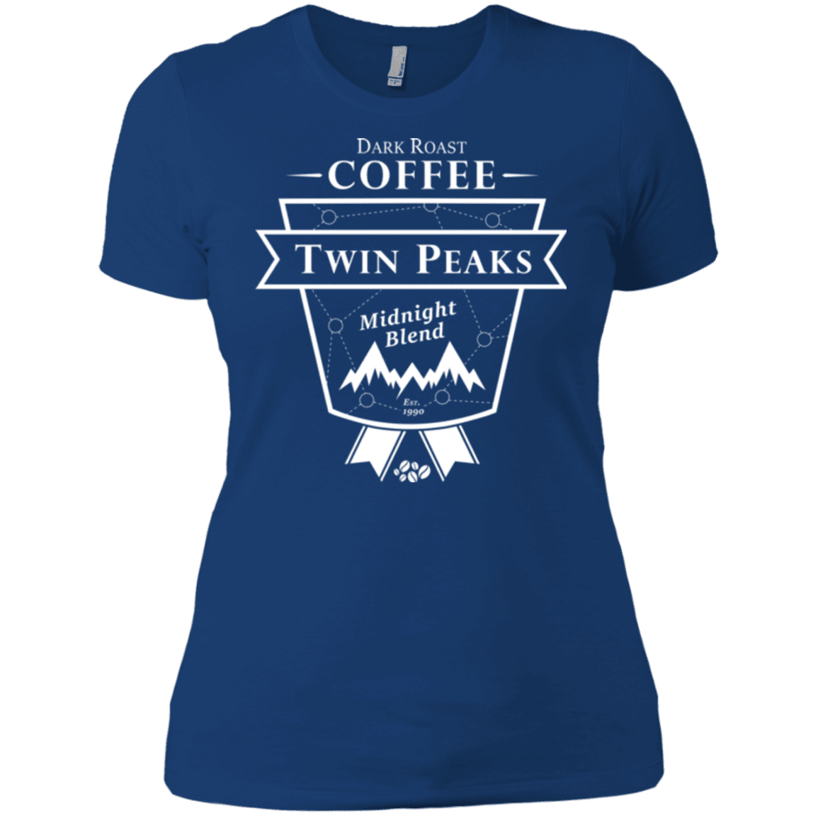 T-Shirts Royal / X-Small Twin Peaks Dark Roast Women's Premium T-Shirt