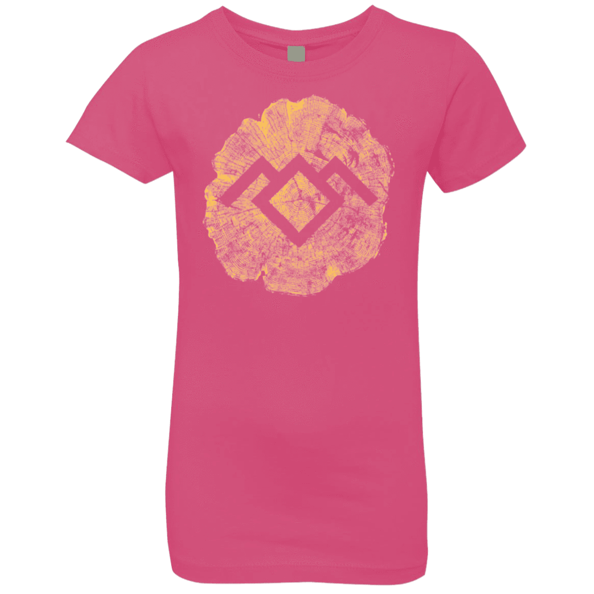 T-Shirts Hot Pink / YXS TWIN PEAKS LOG Girls Premium T-Shirt