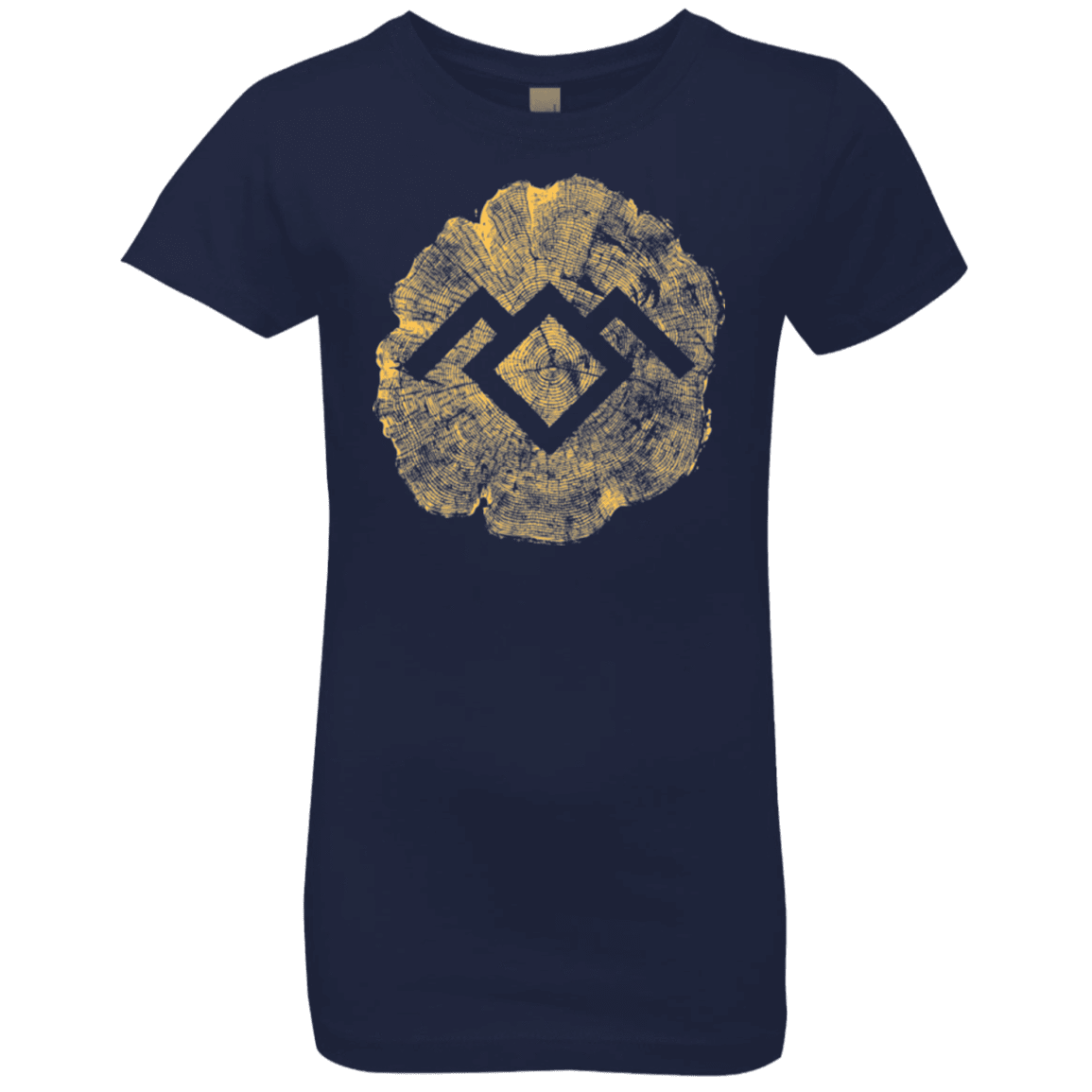 T-Shirts Midnight Navy / YXS TWIN PEAKS LOG Girls Premium T-Shirt