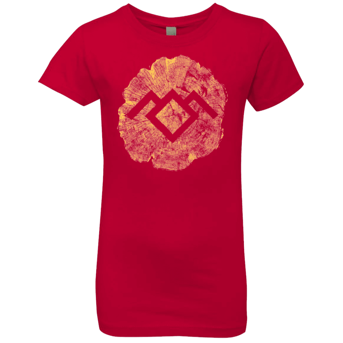 T-Shirts Red / YXS TWIN PEAKS LOG Girls Premium T-Shirt