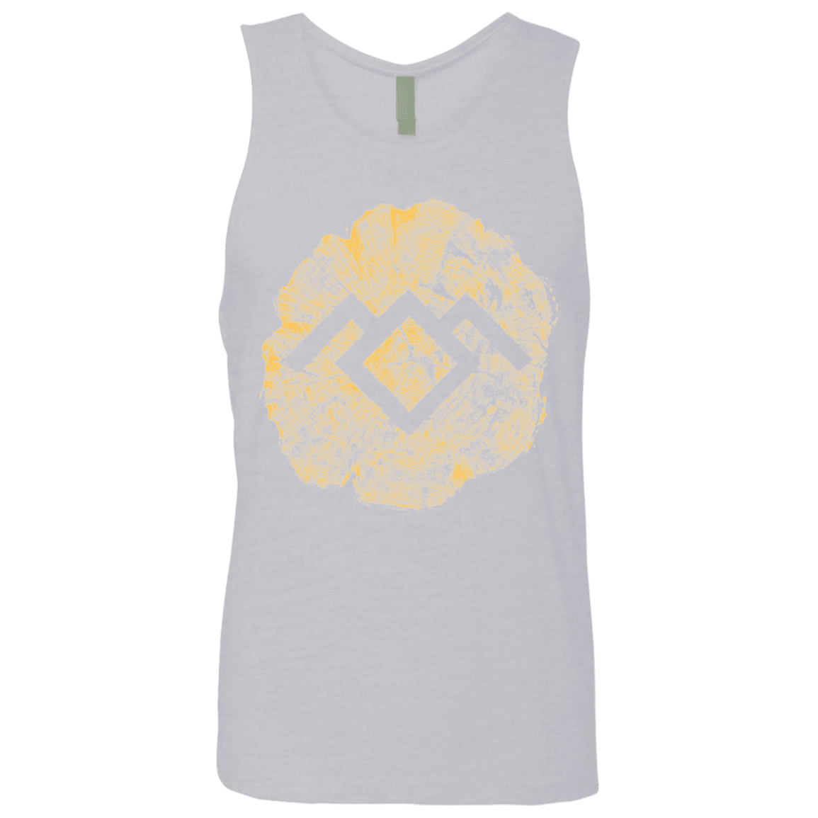T-Shirts Heather Grey / Small TWIN PEAKS LOG Men's Premium Tank Top
